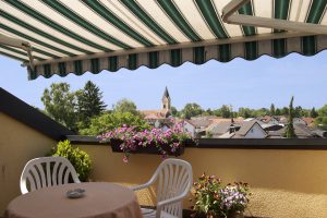 Dachterrasse mit schönem Ausblick