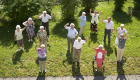 Unsere Senioren und Seniorinnen im Garten